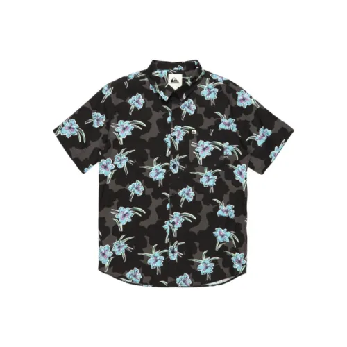 Quiksilver Мужские Черные Рубашки