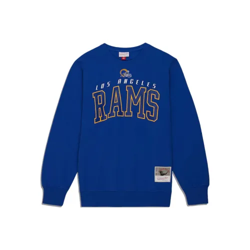 MITCHELL NESS x LUOSHANJIGONGYANGDUI LIANMINGKUAN Свод Команда Толстовка Мужской Синий
