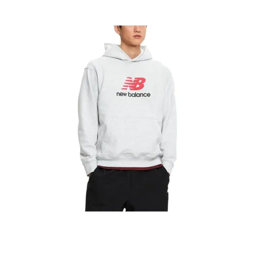 New Balance Свитшот Мужской Серый