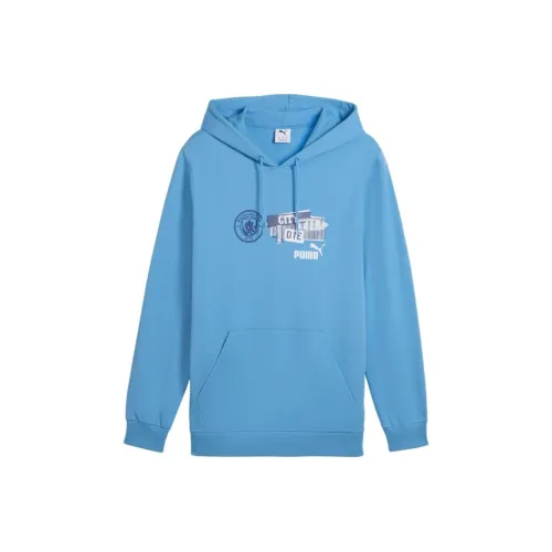 PUMA MCFCFtblnrgy Свитшот Мужской Светло-Синий