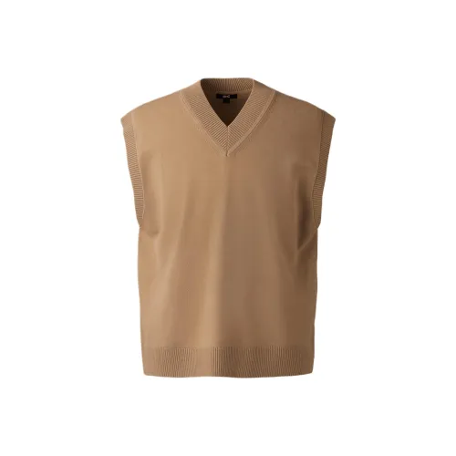 Uniqlo X Clare Waight Keller Collaboration Collection C Collection SS25 Майка Мужская Светло-Кофейная