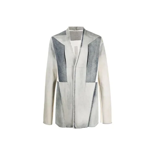 Rick Owens DRKSHDW SS22 Куртки и Пальто Мужской Белый