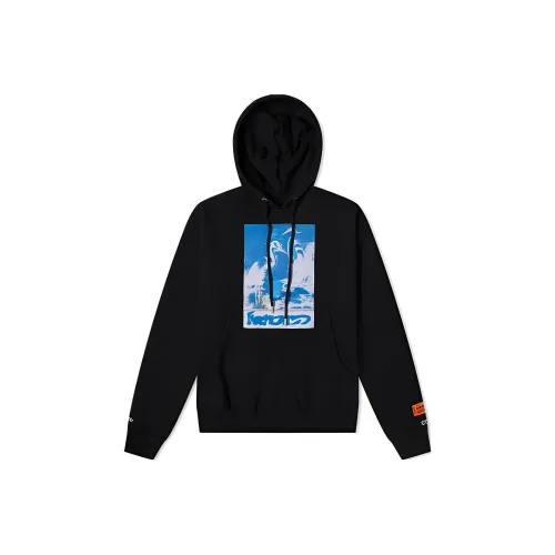 HERON PRESTON Мужские черные свитшоты