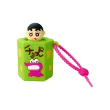 Шин-Чан-Зеленый Снэк Коробка Сжимаемая