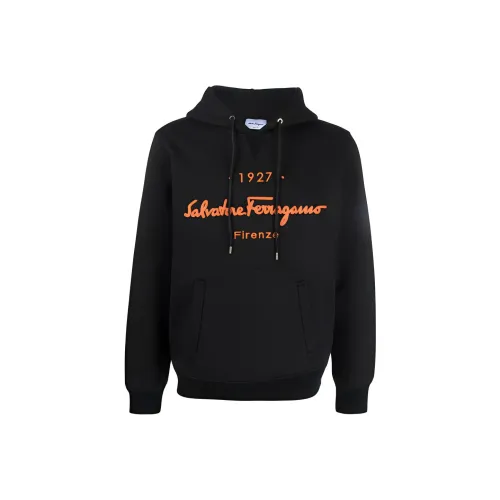 FERRAGAMO Толстовка Мужская Черная