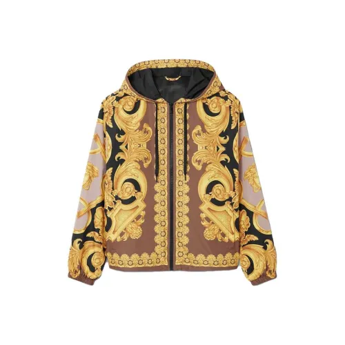 VERSACE SS23 Holiday Куртки и Пальто Мужской Золотой