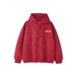 Бордово-золотая спиральная втулка