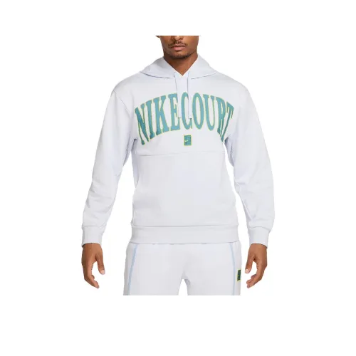 nike COURT HERITAGEDri Форма SS25 Свитшот Мужской Футбольно-серый Минеральный зеленый High Voltage