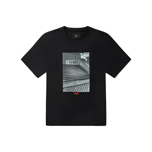 VANS TEE SS T-Shirt Унисекс Черный