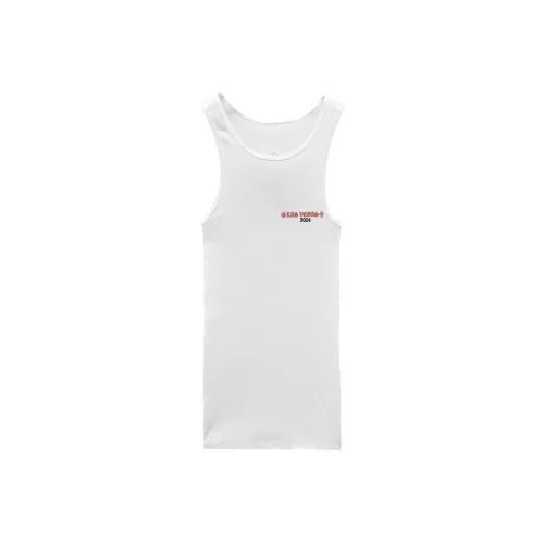 Chrome Hearts x GUNSHI SS24 Майка Унисекс Белый