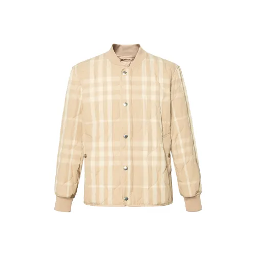 Burberry Мягкий Желтый Коричневый Мужские Куртки