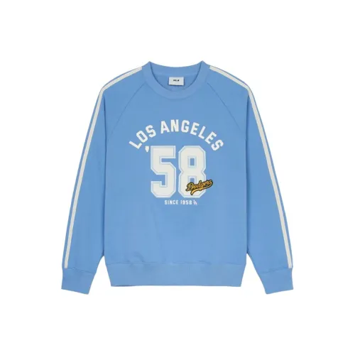 MLB Base Logo Varsity LOS ANGELES DODGERS Толстовка Унисекс Темно-Небесно-Синий