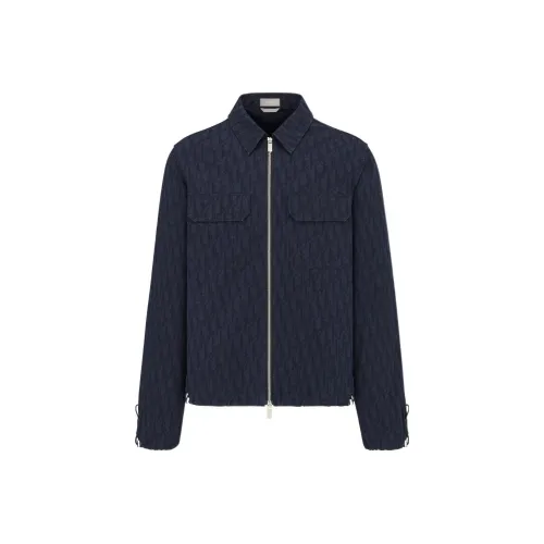 DIOR Blue Men's Jackets DIOR Синий Мужские Куртки