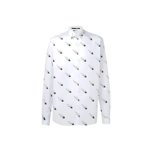 McQ Alexander McQueen Белые Мужские Рубашки