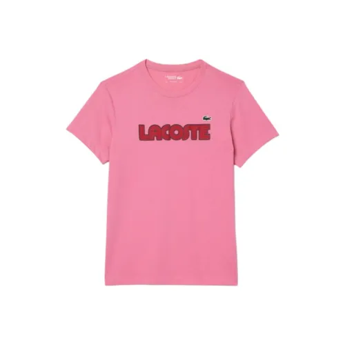 Розовые мужские футболки T от LACOSTE Collaboration