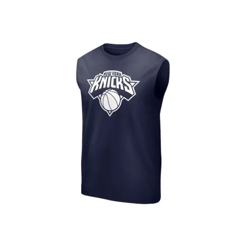 NBA x Fanatics New York Knicks Майка Мужская Темно-синяя