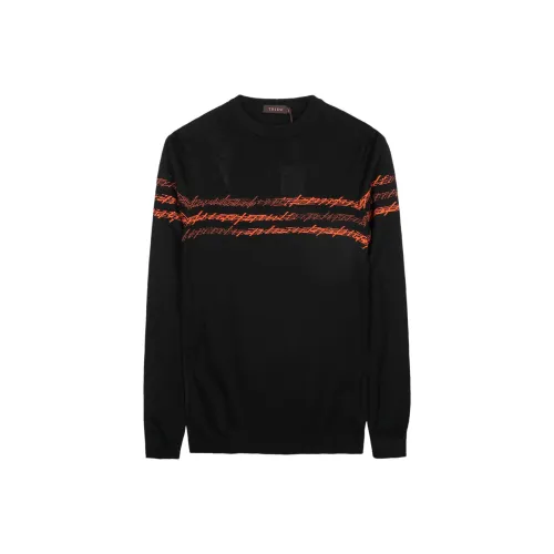 CAIZI Черный Мужской Трикотаж