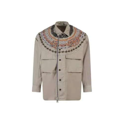 Sacai совместный бренд Умбра Мужские Куртки