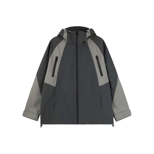 PCLP Облегающий Умеренный Куртка Мужская Темно-Серый