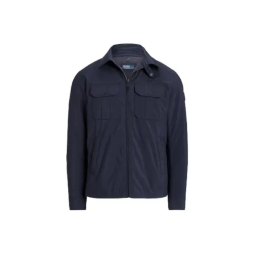Polo Ralph Lauren SS23 Куртки и Пальто Мужской Темно-Синий