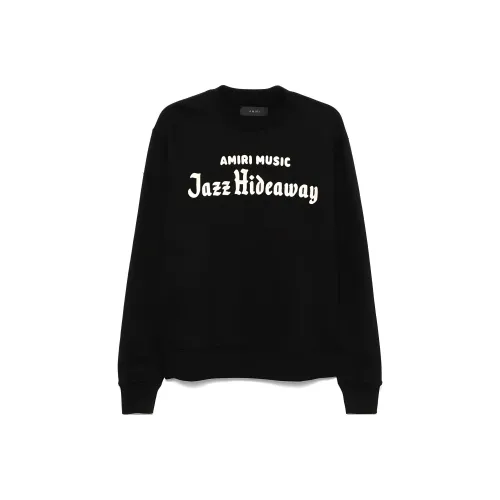 AMIRI SS25 Свитшот Мужской Черный