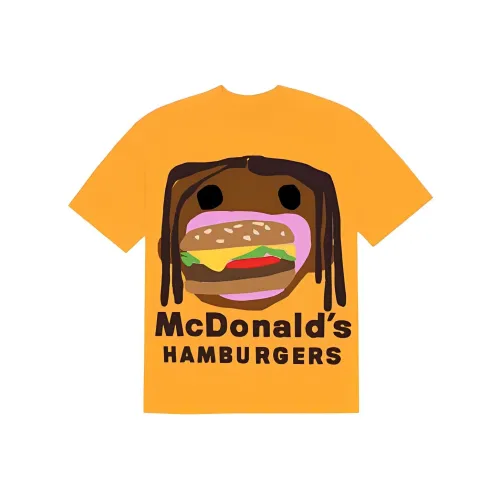 TRAVIS SCOTT Желтая Унисекс Футболка