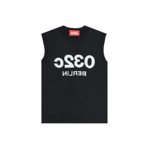 032c Мужские майки черного цвета