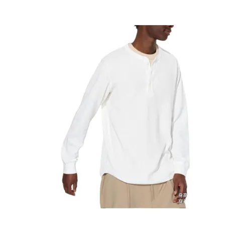 UNIQLO Сливочный Унисекс Трикотаж