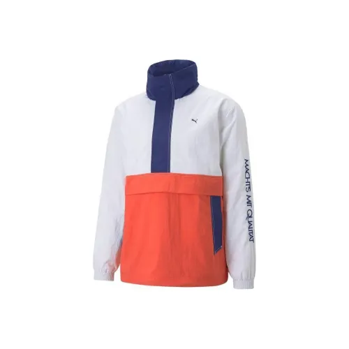 PUMA MMQ Оранжево-розовый Унисекс Куртки