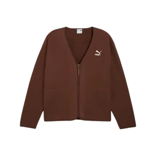 PUMA Коричневый Унисекс Трикотаж