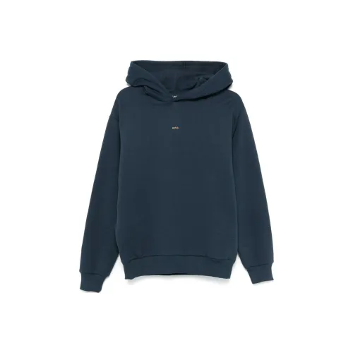 A.P.C Свитшот Мужской Oxford Синий