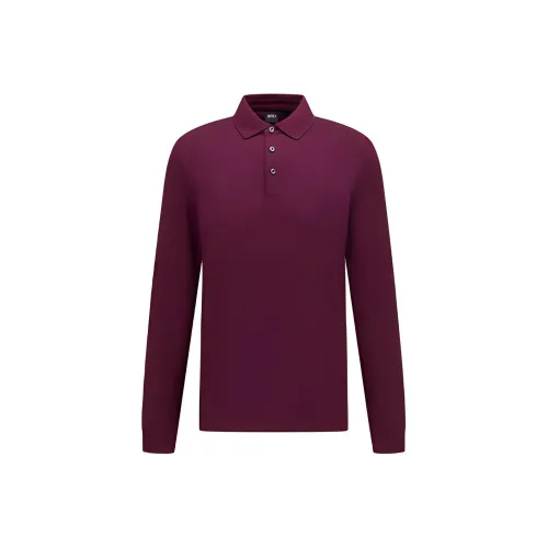 Hugo Boss FW21 Поло Мужское Фиолетовое