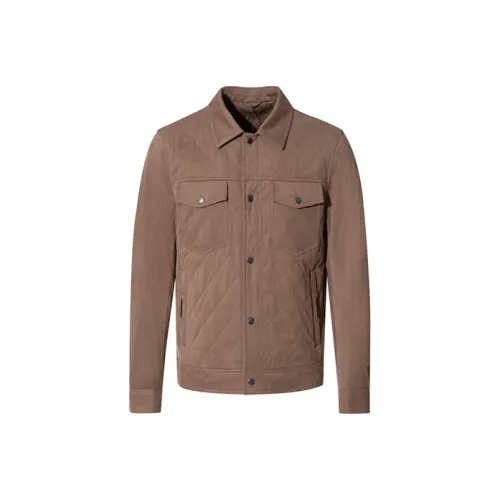 LIU·JO UOMO Куртка Мужская Кофейного цвета