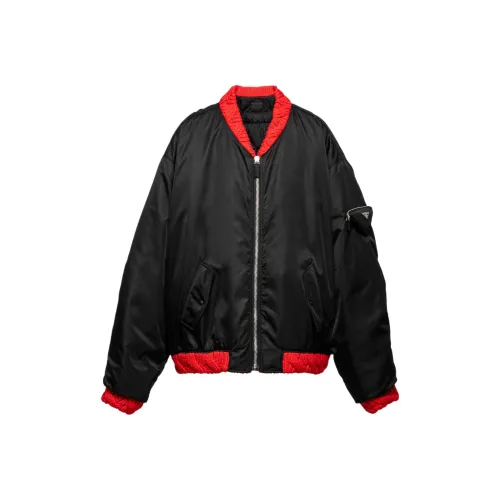 PRADA Мужские черные куртки