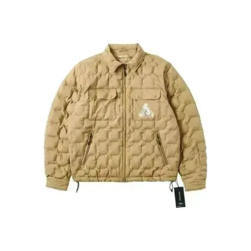 PALACE Желтый Коричневый Мужские Куртки