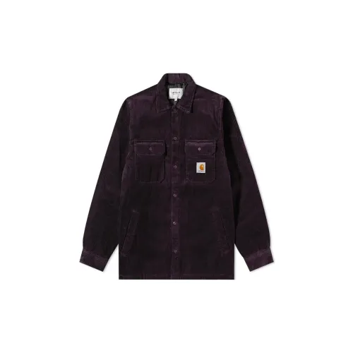 Carhartt WIP Рубашка Куртка Мужская Фуксия