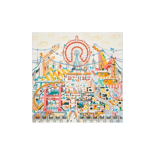 HERMES Carre Палантины Женские Многоцветные