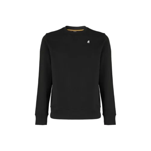 K WAY Мужские Толстовки Черные