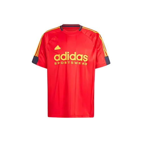 Adidas T-рубашка мужская Better алый Legendary чернила Смелый золотой