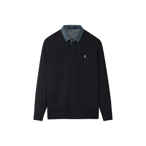 HLA Темно-синий 80 Мужской Трикотаж