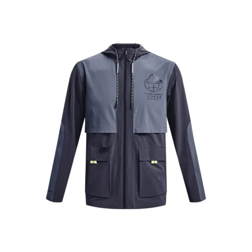 Under Armour Куртки и Пальто Мужские Кованый Стальной Фиолетовый