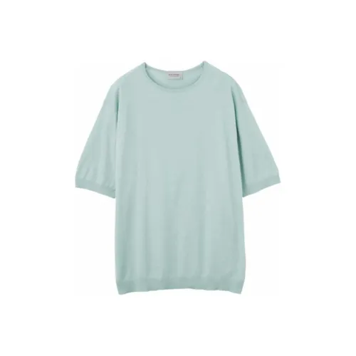 JOHN SMEDLEY Трикотаж Мужской Cyan