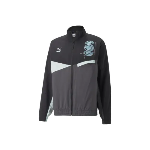 PUMA Manchester City Куртка Мужская Черная