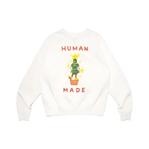 HUMAN MADE x Keiko Sootome FW23 Толстовка Унисекс Экрю