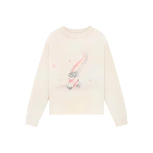 WE11DONE Свитшот Унисекс Экрю