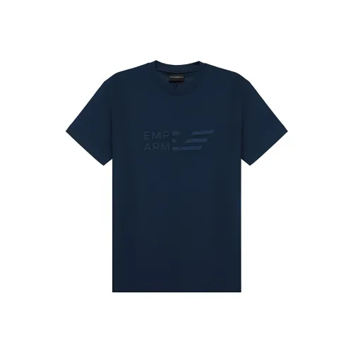 EMPORIO ARMANI Рубашка Мужская Небесно-голубая