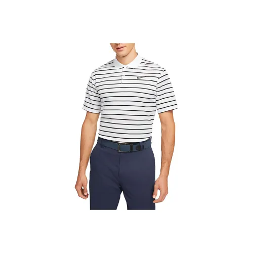 Nike Dri Fit Белый/Белый, Золотой/Черный/Черный Мужское Поло