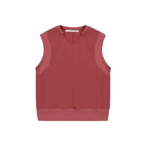 EMPTY REFERENCE x STUBBORN VISION Майка Унисекс Washed Red