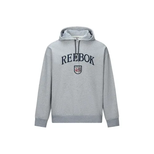 Reebok Светло-пшеничный серый Унисекс Свитшоты