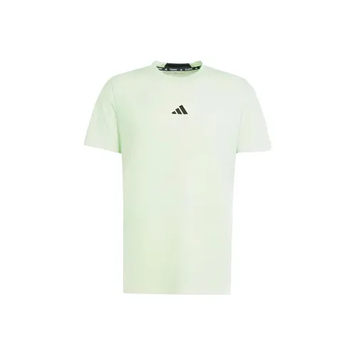 Adidas Дизайнерский Для Тренировок Workout Tee T-Рубашка Мужская Зеленая